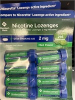 MM nicotine lozenges 2mg 216 ct