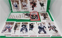 18x Jumbo Hockey Card Lot With Wayne Gretzky Book