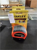2-25’ stanley measuring tapes (display area)