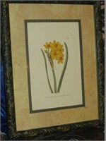 Floral Décor Art Work Framed