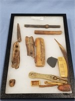 Outstanding collection of ivory native artifacts i