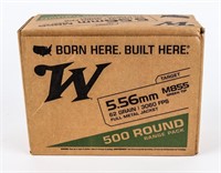 Ammo 500 Rounds 5.56 Nato Green Tip