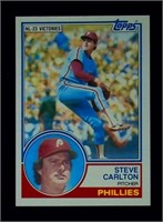 1983 Topps #70 Steve Carlton, Blank Back