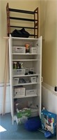 White Cabinet & Contents