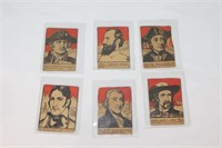 6 -1930s Post Ceral Box Cutouts-Historical Figures