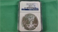 2012 American silver eagle MS 70