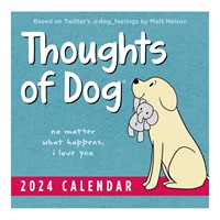 $8  Thoughts of Dog 2024 Day-to-Day Calendar, A&M