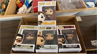 Lot of 4 Funko Pops, Star Wars and Catwoman