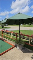 8' umbrella  and stand