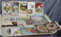 EARLY 1900's GREETING & BIRTHDAY POSTCARDS