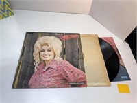 Best of Dolly Parton Record with Poster