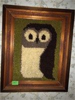 Owl framed