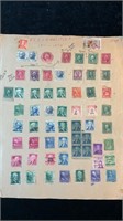 Vintage Scrapbook, American Stamps, More