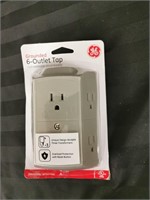 G E Grounded 6 outlet Tap