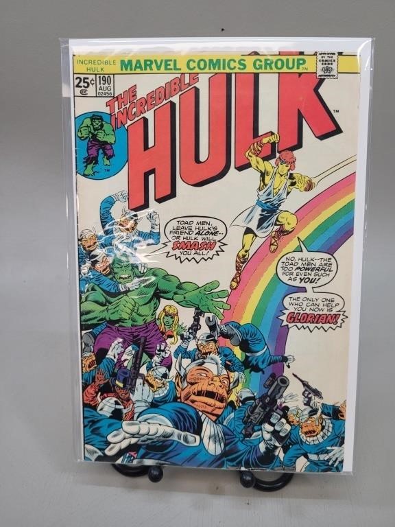 1975 Marvel , The Incredible Hulk comic