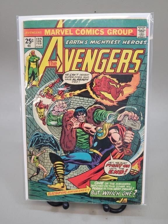 1975 Marvel , The Avengers comic