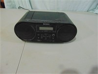 Sony radio. Works.   Dusty