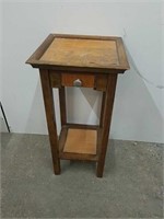 Vintage 14x 14x 29 in side table