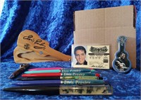 Elvis Presley FLOATY pens SOUVENIR driver license+