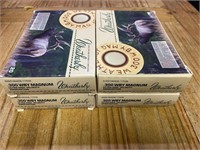 4 BOXES OF .300 WEATHERBY MAG AMMO