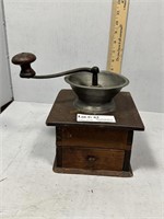 19th Century Coffee grinder with single drawer