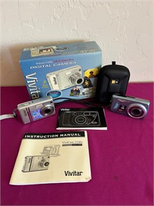 Vivitar Digital Camera & Kodak Easy Share