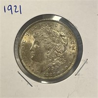 S - 1921 MORGAN SILVER DOLLAR (7)