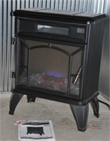 Duraflame free standing electric heater