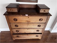 ANTIQUE HIGHBOY CHEST