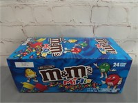 Box of (24) Full Size Milk Chocolate M&M Mini's