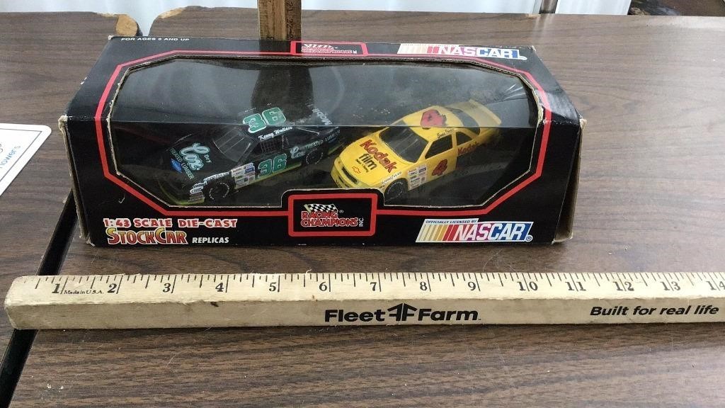 1:43 die cast stock car replicas