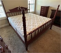 Lillian Russell King Size Bed Frame