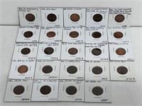 (24) ERROR UNCIRCULATED COINS