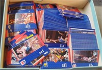 BOX OF FLEER BASKETBALL CARDS