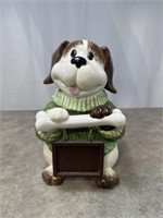 Dog cookie jar