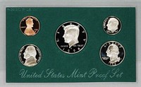 1998 United States Mint Proof Set 5 coins No Outer