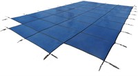 $549  Blue Wave 18x36ft Pool Safety Cover - Blue