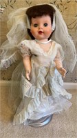 1950’s Bride Doll 22 inches tall