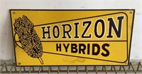 6x12 Tin Horizon Hybrids sign