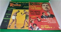 2x 1968 1969 The Ring Boxing Magazine Joe Louis +