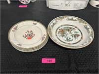 Vintage Maastricht Dish And Plates