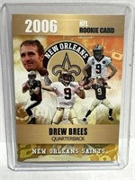 Drew Brees 2006 Rookie Phenoms NFL Rookie card