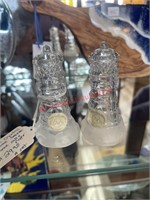 Lenox Crystal Light House Salt and Pepper Shaker