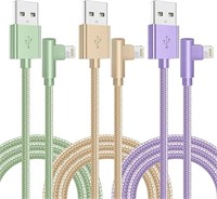 iPhone Charger,3 Pack Lightning Cable [Apple MFi