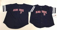 2 New Overstock Liquidation Red Sox Boys Jerseys V