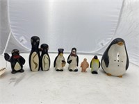 7 Penguin Statues
