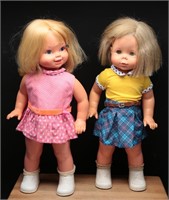 Vintage 1964 Mattel 18" Walking Swingy Dolls