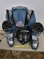 Ski Boots / Helmet / Carrying Case