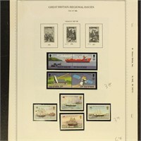 Isle of Man Stamps Mint NH  collection on pages