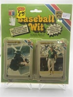 1990 Baseball Wit Card Game